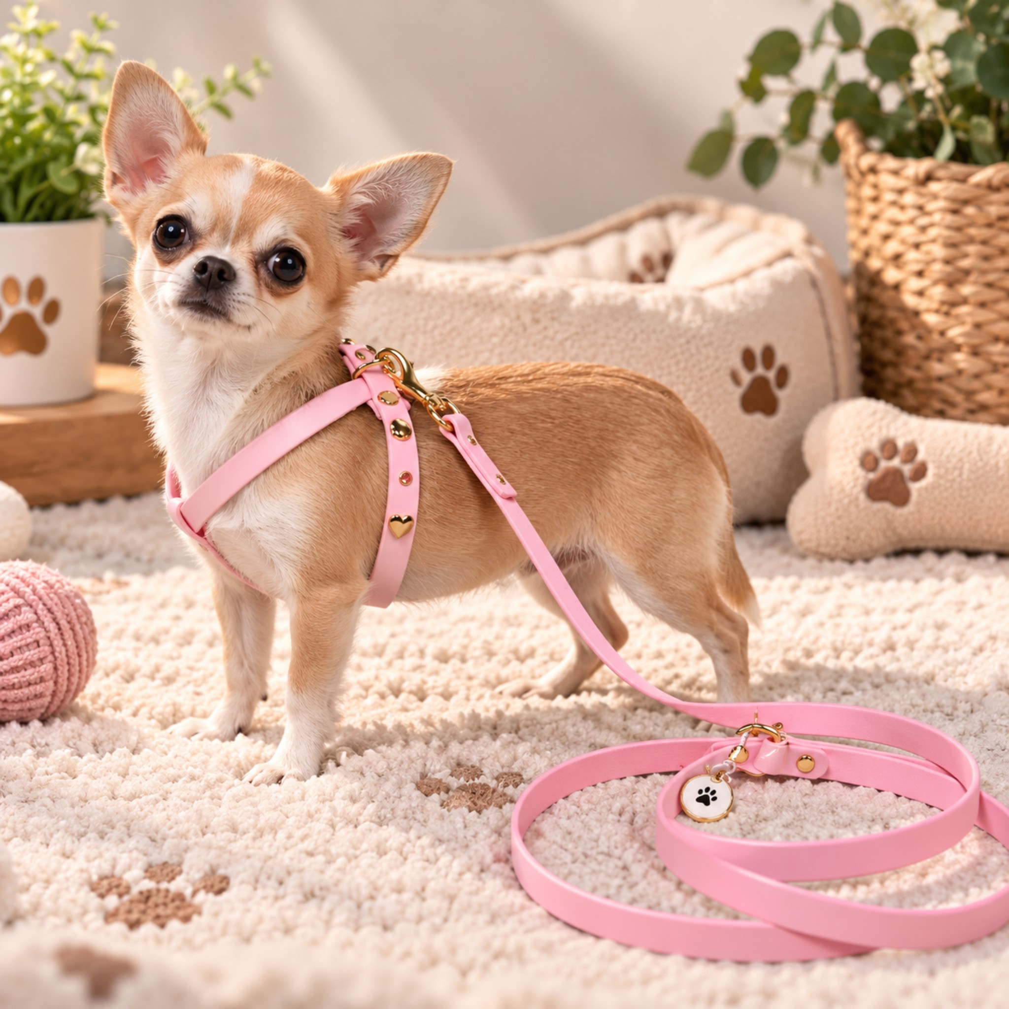 Set Pettorina e Guinzaglio Biothane per Cani